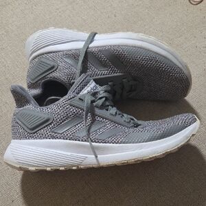 Adidas Gray Athletic Sneakers